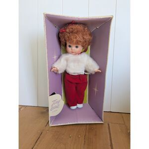 Vintage Tiny Lorrie Doll in Box - Red Hair, pants - 12" - #1141